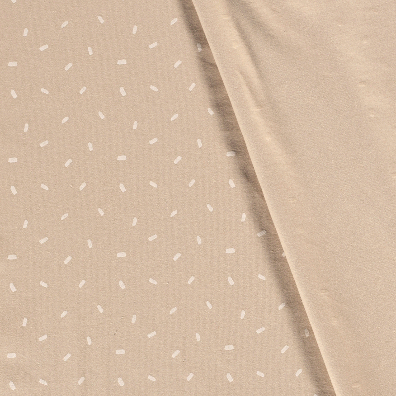 Cotton Jersey fabric Confetti Beige Wholesale fabrics Nooteboom