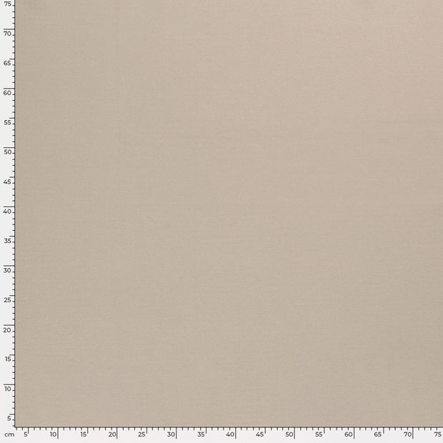 Punta di Roma fabric Unicolour Beige