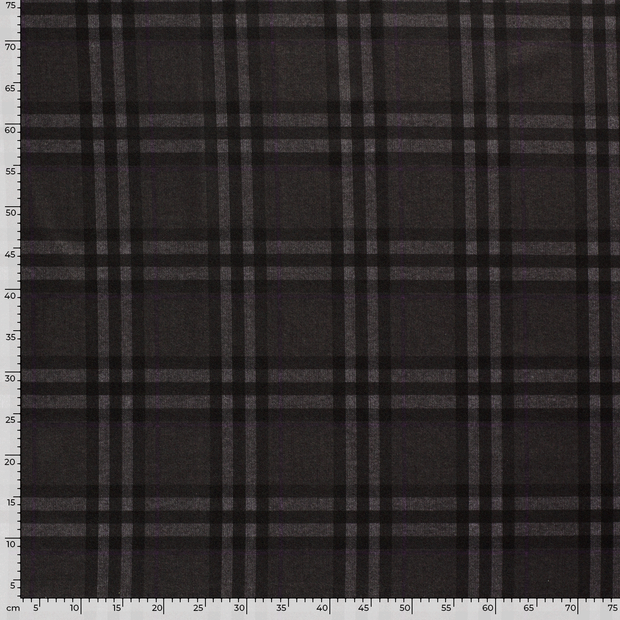 Punta di Roma fabric Checks brushed 