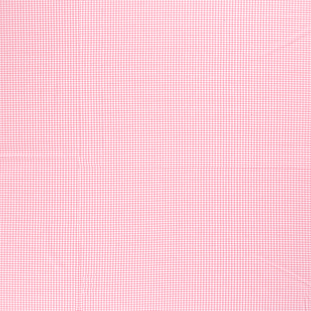 Cotton Poplin Yarn Dyed fabric Pink matte 