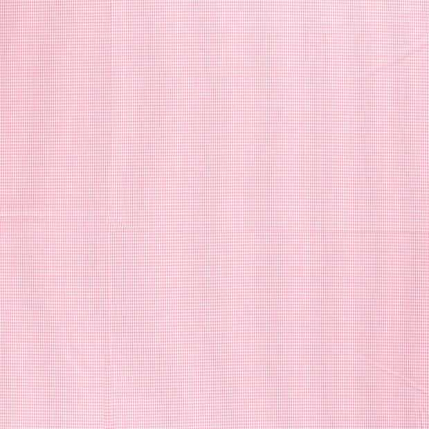 Cotton Poplin Yarn Dyed fabric Pink matte 