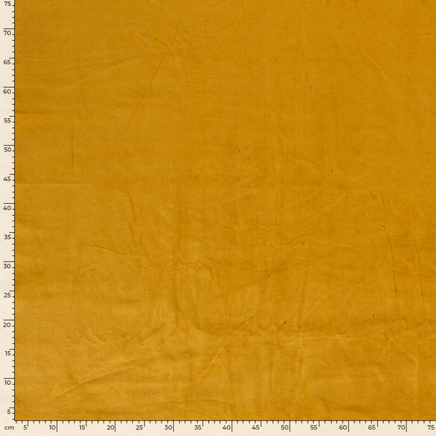 Needle Corduroy Stretch 16w tela Unicolor Ocre