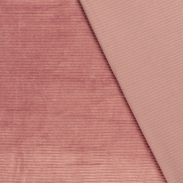 Nicky Velours Rib fabric Unicolour 