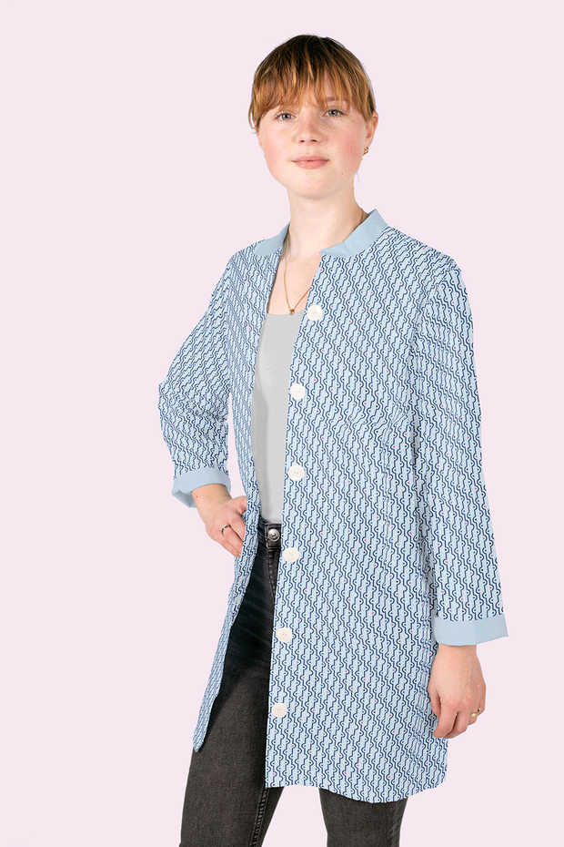 Cotton Poplin fabric Abstract 