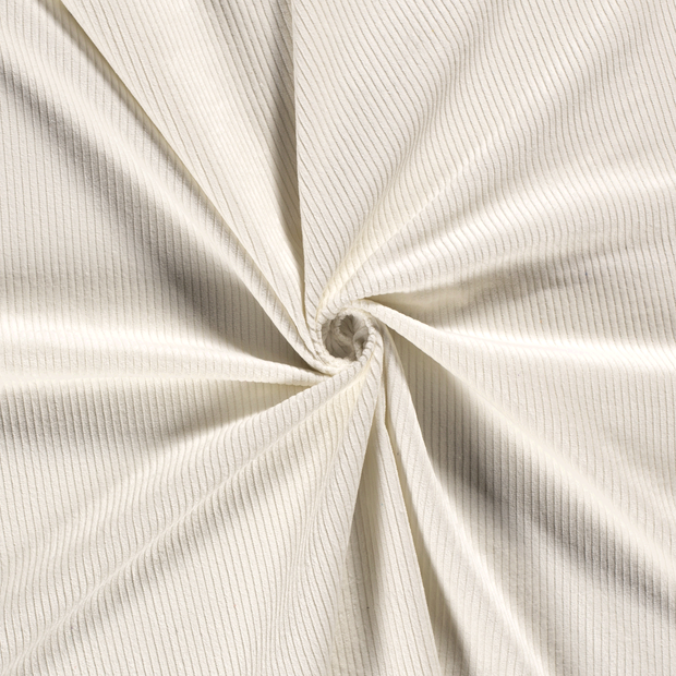Corduroy 4.5w fabric Off White 