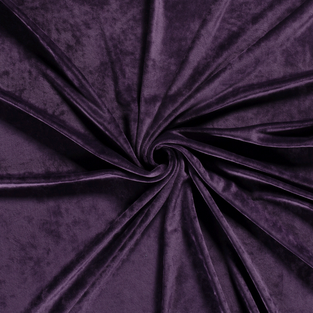 Velvet fabric Purple 