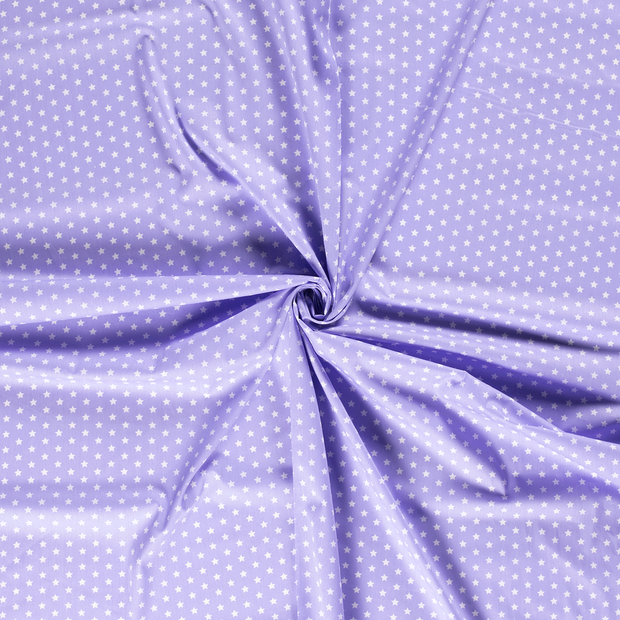 Cotton Poplin fabric Lila printed 