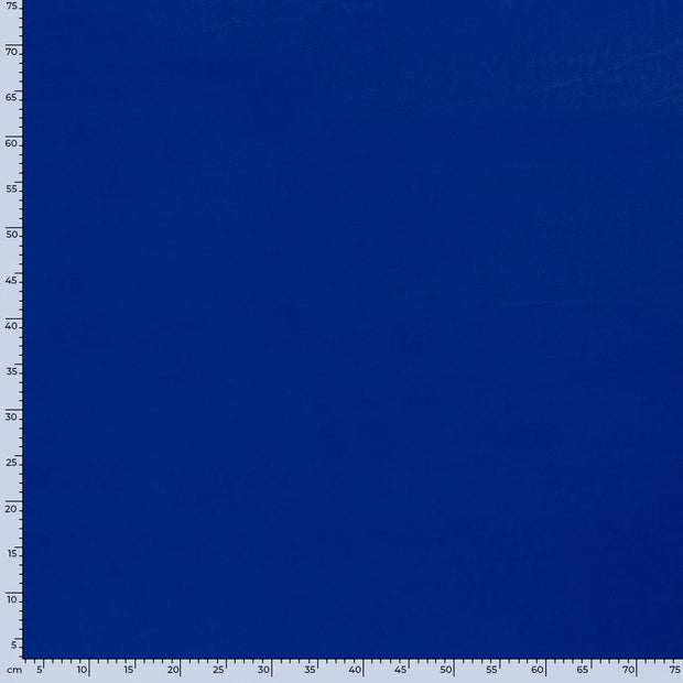 Chiffon fabric Unicolour Cobalt