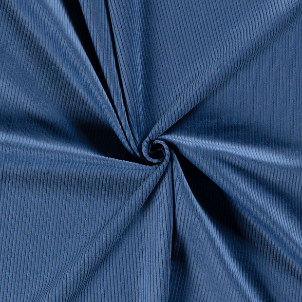 Corduroy 4.5w fabric Indigo 