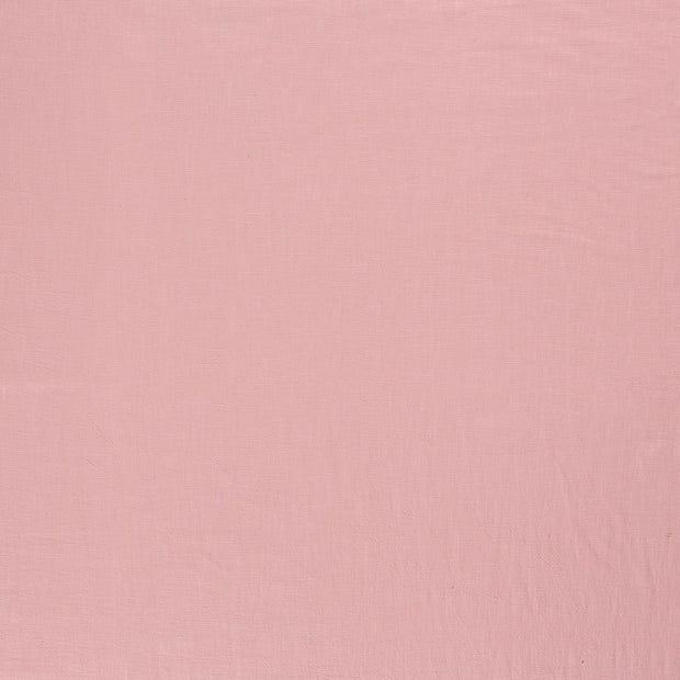 Ramie Linnen stof Licht roze mat 