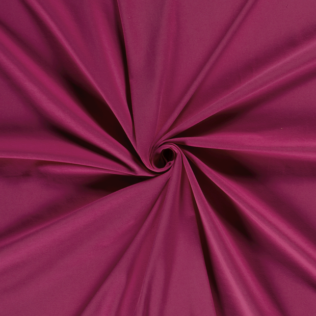 Jersey de Coton tissu Fuchsia 