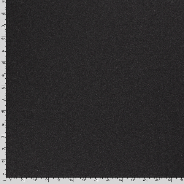 French Terry fabric Unicolour Dark Grey