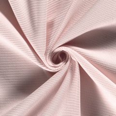 Wafel Piqué Effen Licht roze