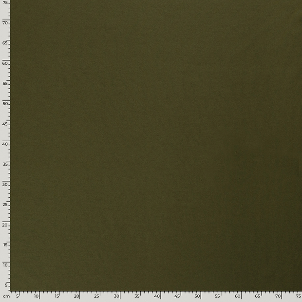Twill fabric Unicolour Khaki Green