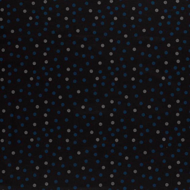 Milano tissu Bleu Canard mat 