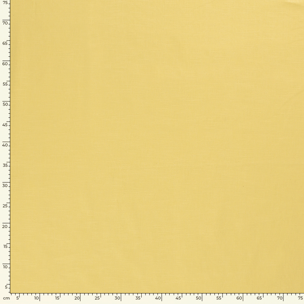 Ramie Linen fabric Unicolour Yellow