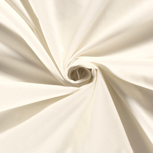 Cretonne fabric Unicolour Off White