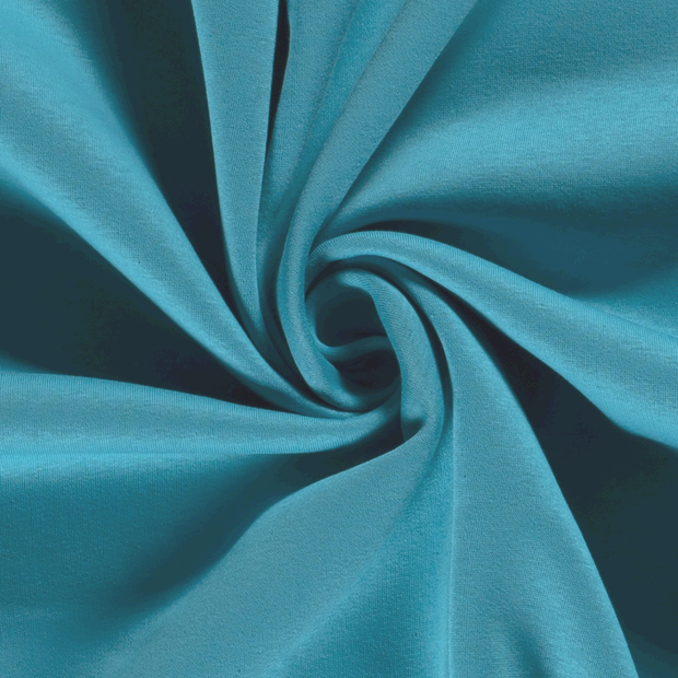 Jogging fabric Unicolour Turquoise