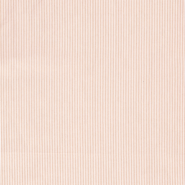 Cotton Poplin fabric Stripes Beige