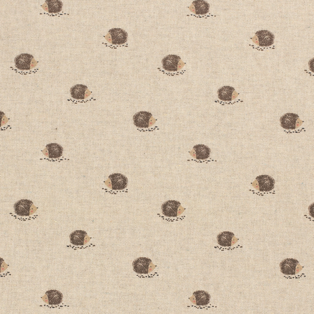 Panama fabric Hedgehog Off White