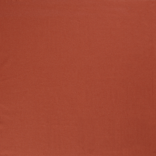 Woven Viscose Linen fabric Brique matte 