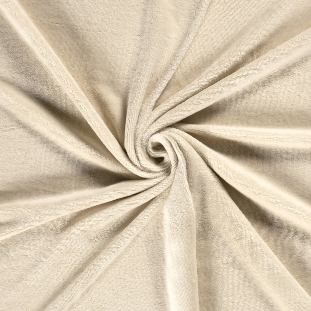 Bamboo Fleece fabric Beige 