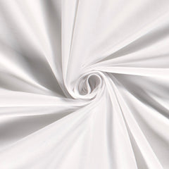Algodón Jerséis Unicolor Blanco óptico