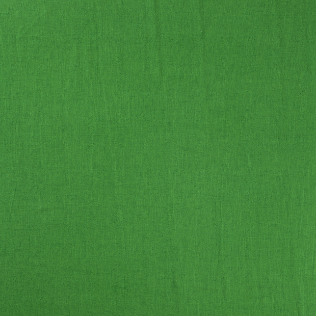 Viscose Lin Chaine et Trame tissu Vert mat 