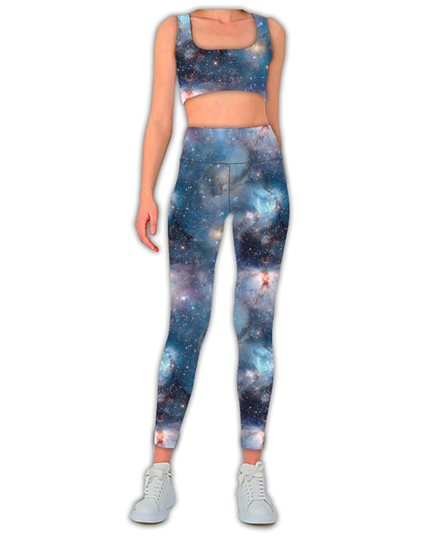 Sportswear Jersey fabric Space Aqua