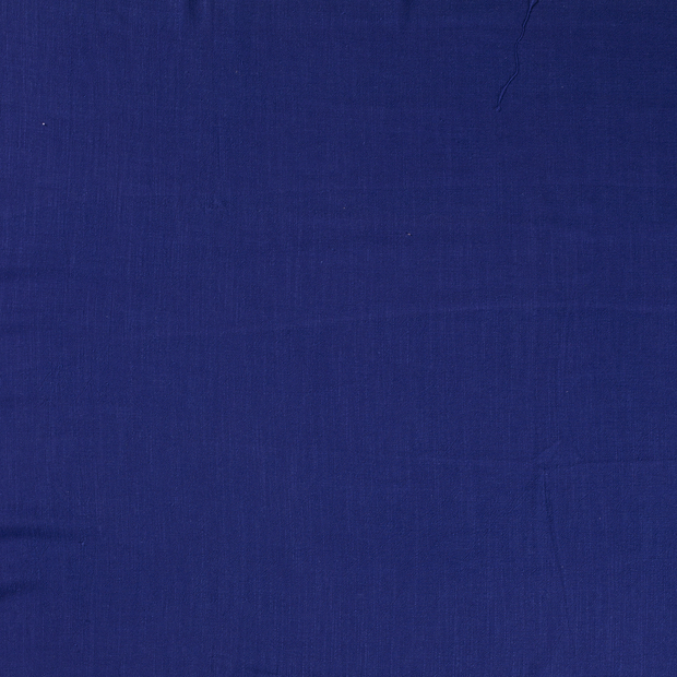 Woven Viscose Linen fabric Cobalt matte 