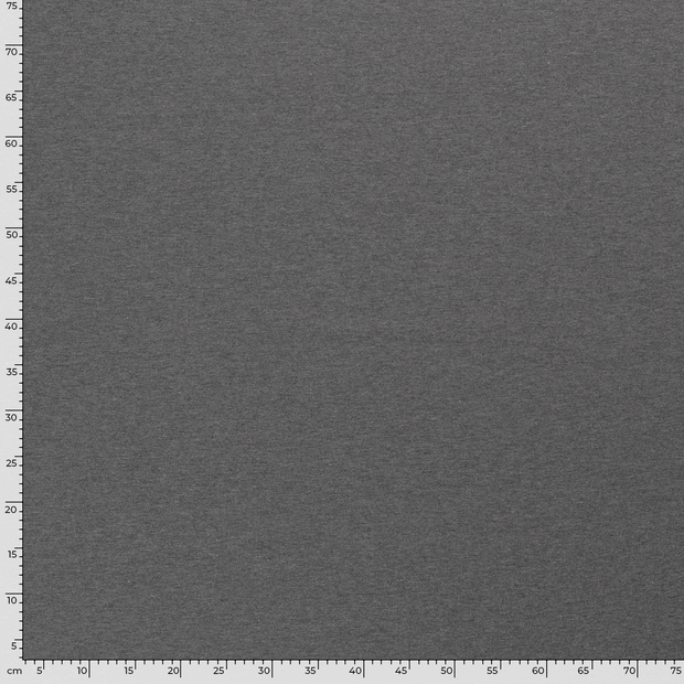 French Terry fabric Melange Grey