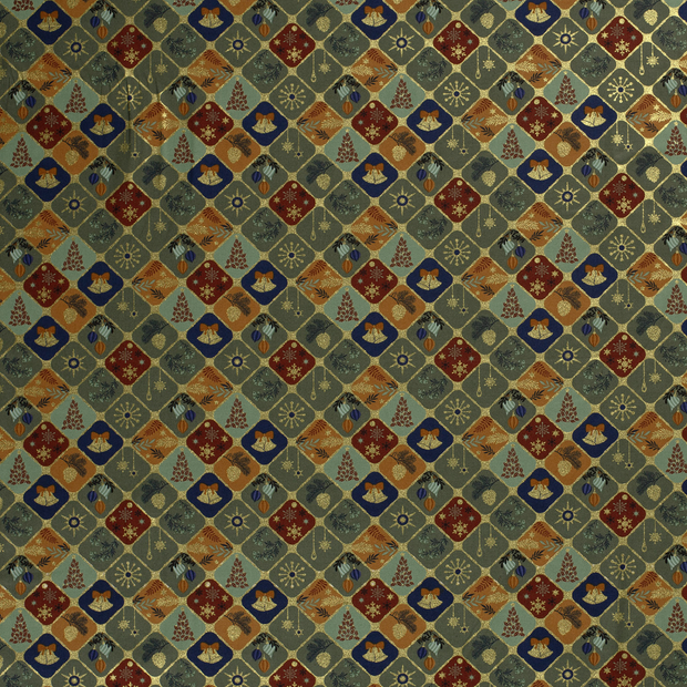 Cotton Poplin fabric Green 