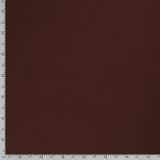 Borken Crepe fabric Unicolour Brown