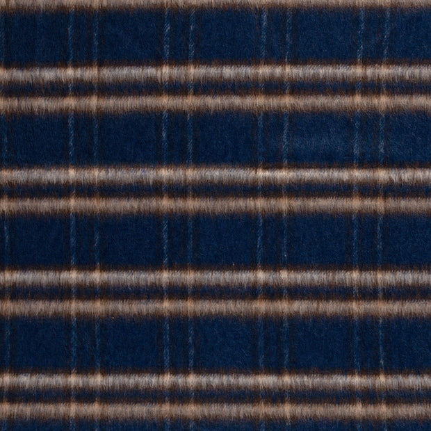 Jacquard fabric Navy matte 