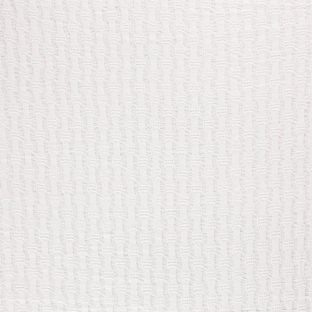 Lace fabric White matte 