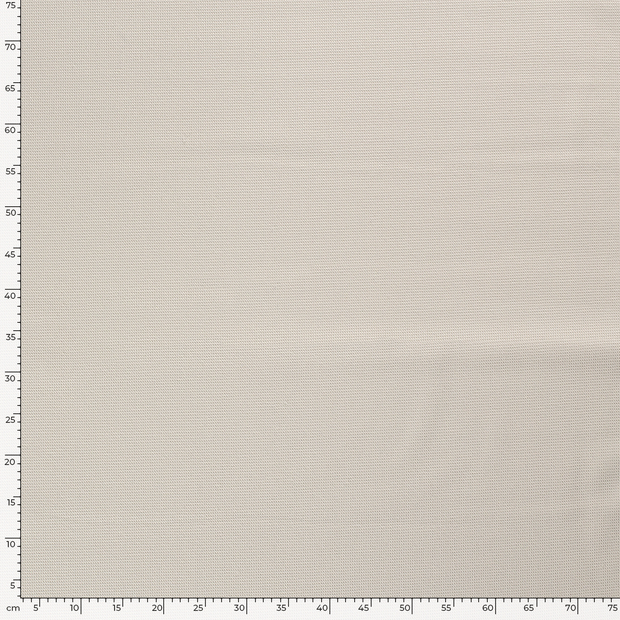 Waffle piqué fabric Unicolour Off White