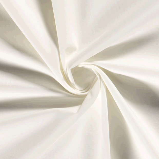 Twill Stretch fabric Unicolour Off White