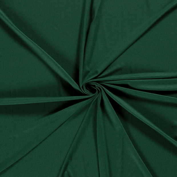 Viscose Jersey stof Donker groen 