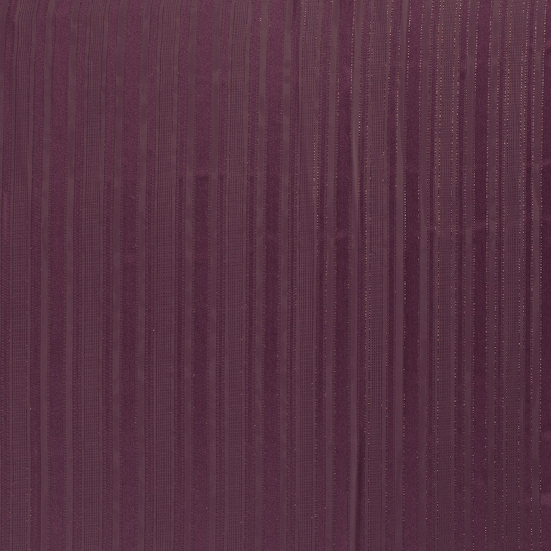 Chiffon Damast fabric Purple semi-transparent 