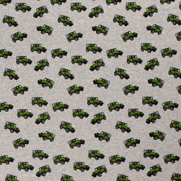 Alphen Fleece fabric Green soft 