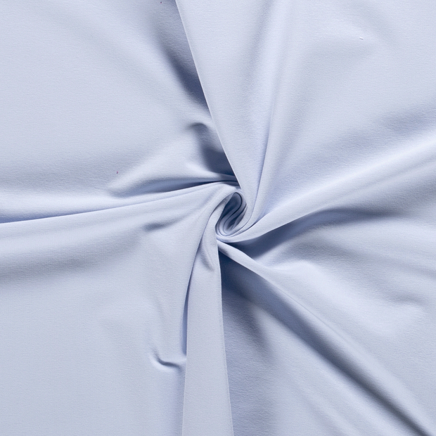 French Terry tissu Unicolore Bleu clair