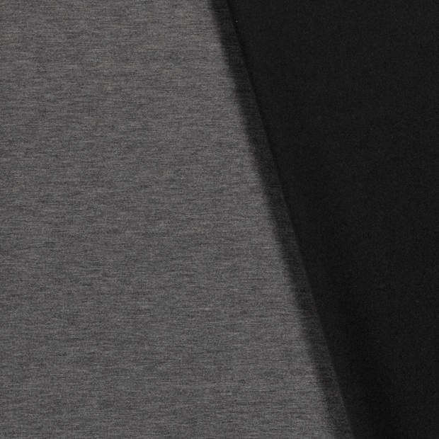 Punta di Roma fabric Unicolour Grey