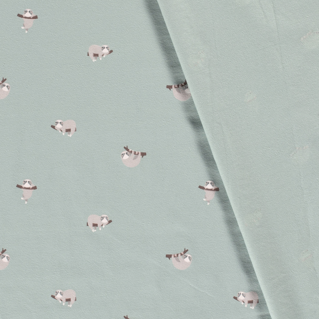 Jersey de Coton tissu animaux imprimé 