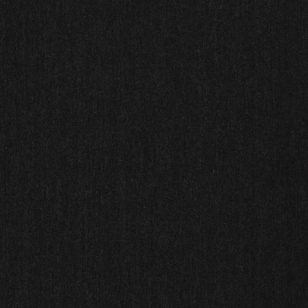 Denim fabric Black matte 
