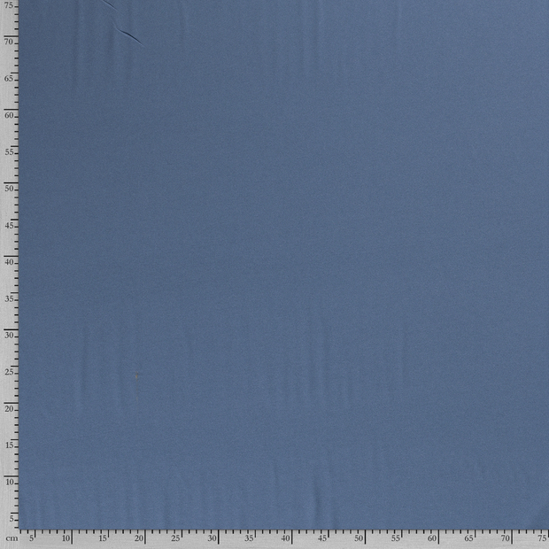 ECOVERO™ French Terry fabric Unicolour Indigo