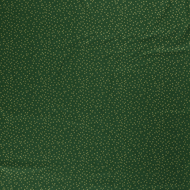 Algodón Popelina tela Verde 