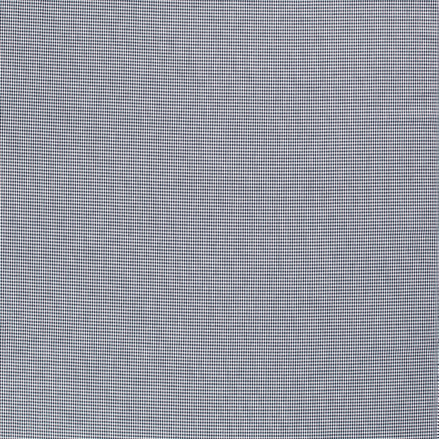 Popeline de Coton Fil Teint tissu Bleu Marine mat 