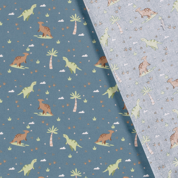 Cotton Poplin fabric Animals printed 