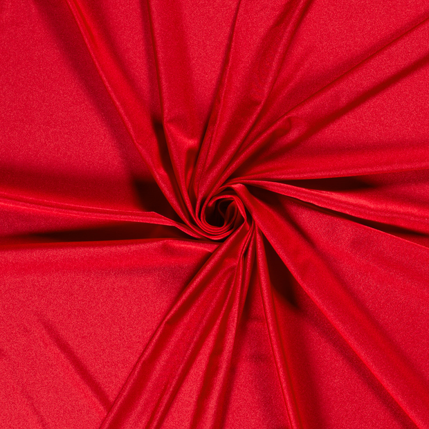 Jersey Maillot de Bain tissu Rouge 