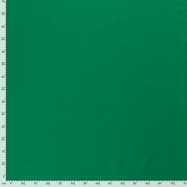 Cretonne fabric Unicolour Green